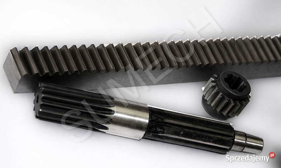Części do obrabiarek Wałek zębaty Tokarka TUR50 Produkcja Toruń