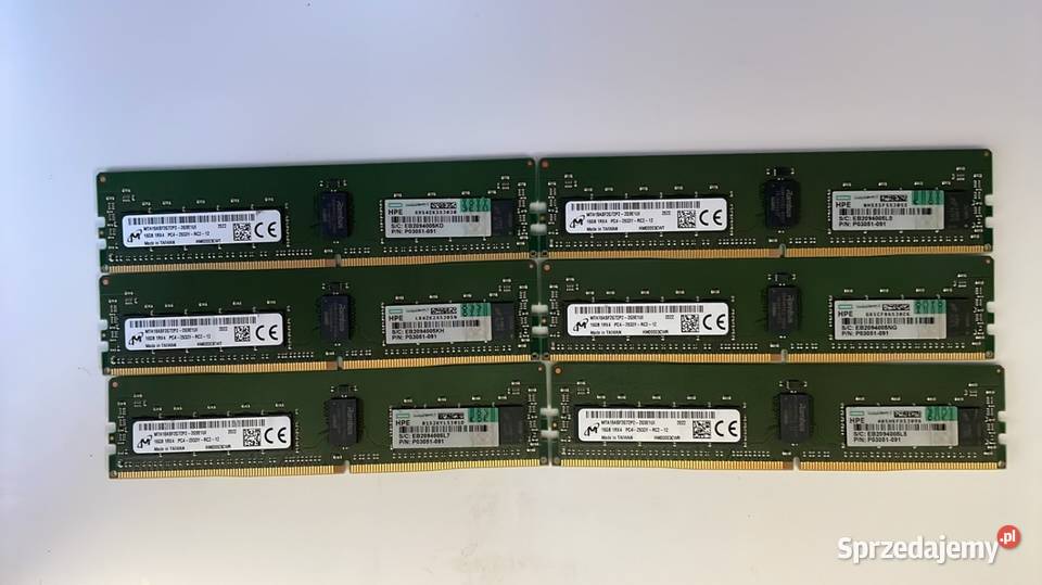 Pamięć Serwerowa Micron DDR4 16gb 2933y Mircze sprzedam