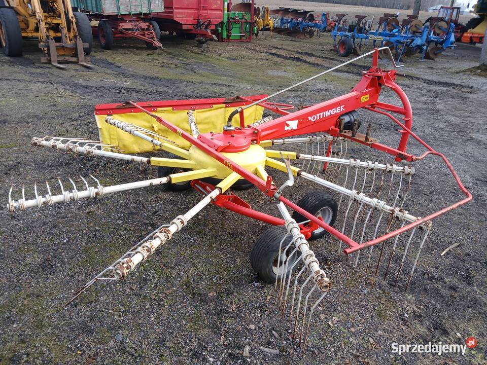 Przegrabiarka do siana Pottinger Eurohit 54 N Zgrabiarki i przetrząsacze lubelskie Ryki