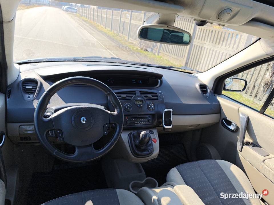 Renault Scenic 16 16v 2004 217 przebiegu Scenic lubelskie Łuków sprzedam