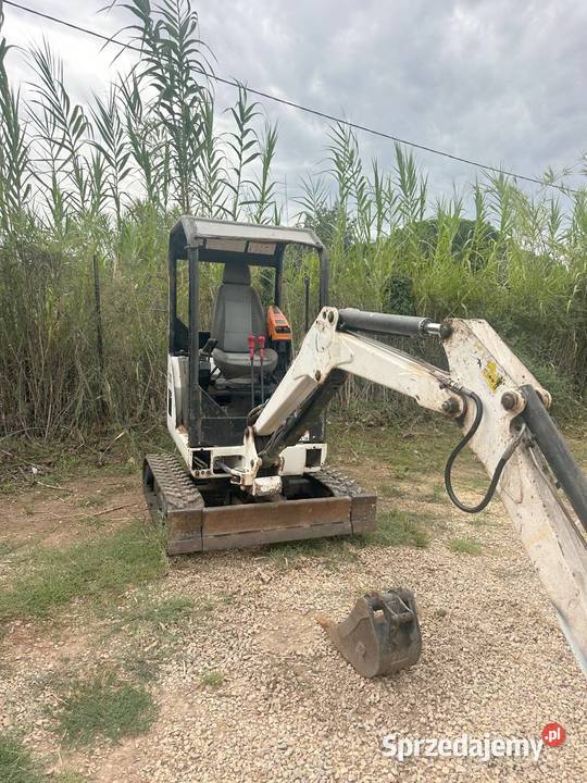 Minikoparka Gąsienicowa BOBCAT 322 16 Tony Rok produkcji 2004 Motoryzacja Tymowa