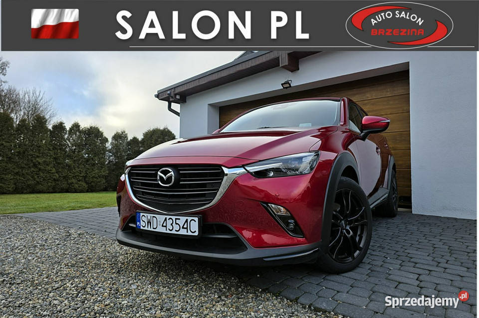 Mazda CX3 automat Full Led ogranicznik prędkości Rydułtowy