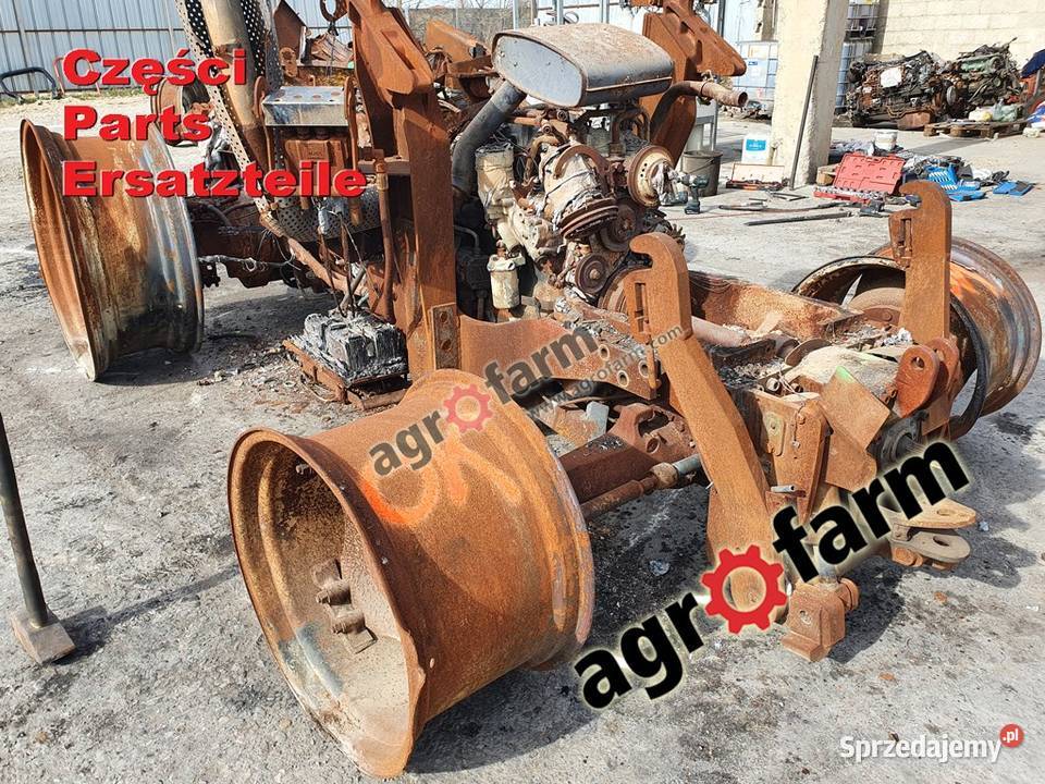Deutz Agrotron 100 części skrzynia biegów silnik Byków