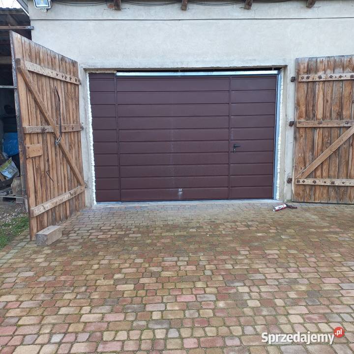 Brama garażowa dwuskrzydłowa uchylna drzwi garażowa Marki