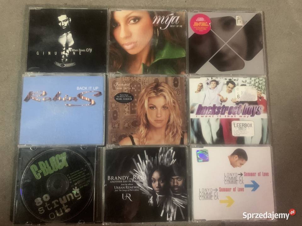 Kolekcja silngli z lat 90 tych i nowsze CD