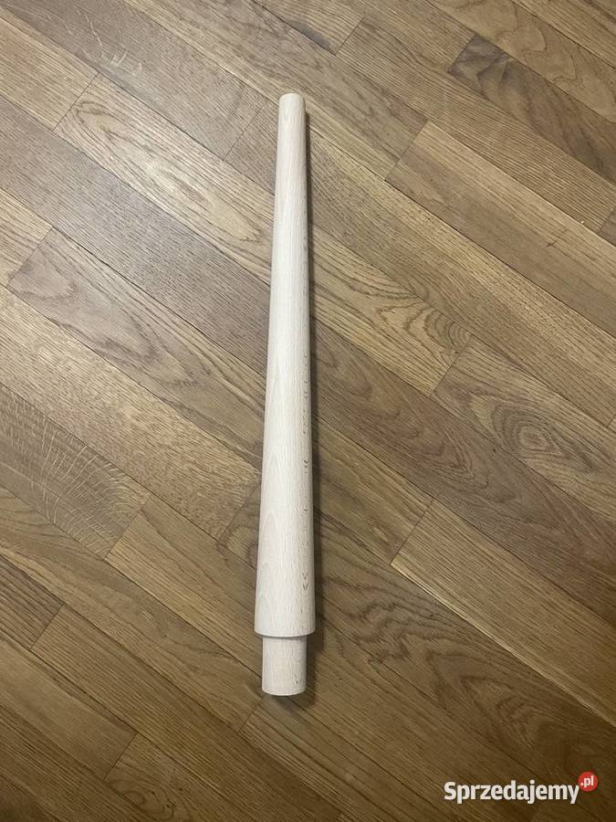 Noga drewniana stożek