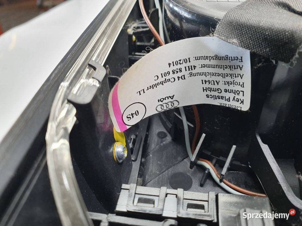 TUNEL ŚRODKOWY AUDI A8 L D4 kujawsko-pomorskie Lipno