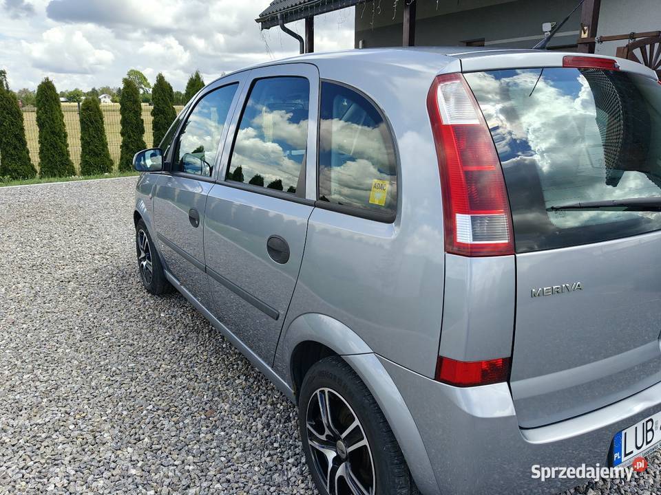 Opel Meriva 16 16V gaz sprawna klima 2003 Meriva Nasutów