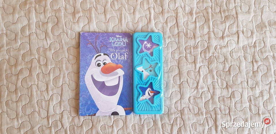 Nowa Kraina lodu mój przyjaciel Olaf książeczka mazowieckie