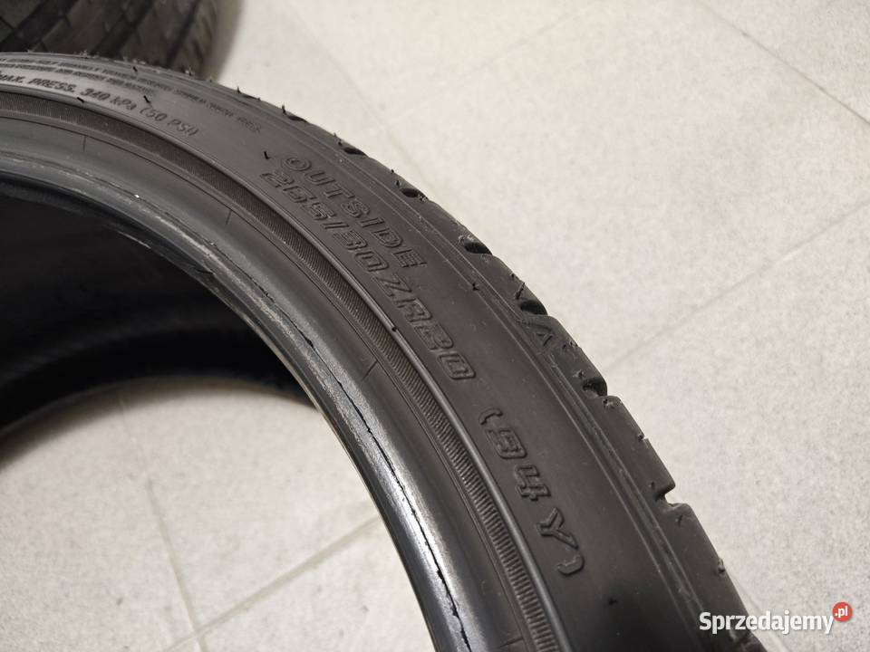 Opony letnie 265 30 R20 Falken Azenis FK510 stan