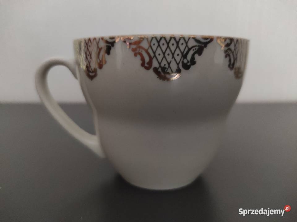 Filiżanki Sonia porcelana Pruszków 2 wzory Warpechy Stare