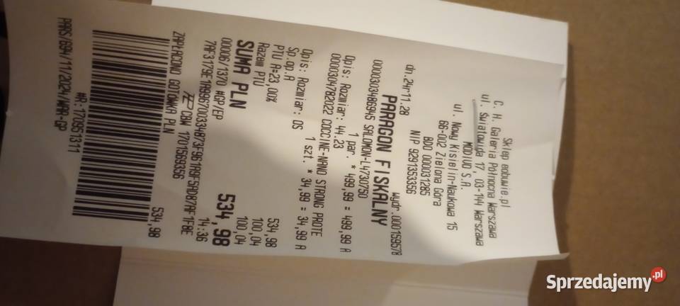 Salomon męskie buty inna mazowieckie