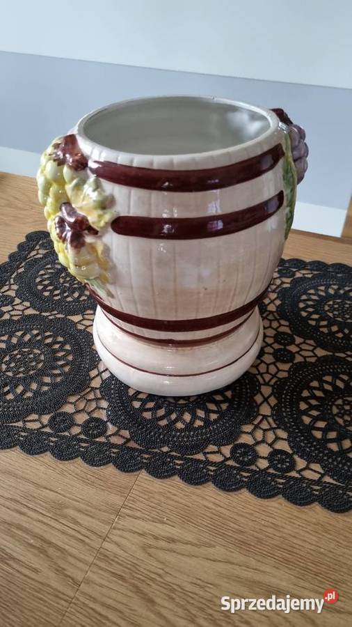 Donica Osłonka Ozdobna Ceramika Włoska