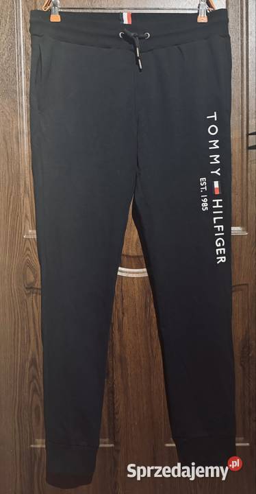 Spodnie dresowe Tommy Hilfiger czarne XXL Rozmiar XXL Moda i Styl Pruszków sprzedam
