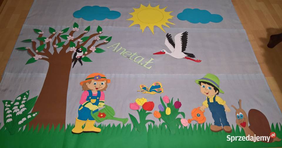 Dekoracje o tematyce wiosenno letniej z brystolu Garwolin