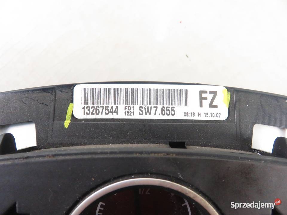 LICZNIK OPEL ASTRA III H 13 CDTI 13267544FZ Liczniki i zegary