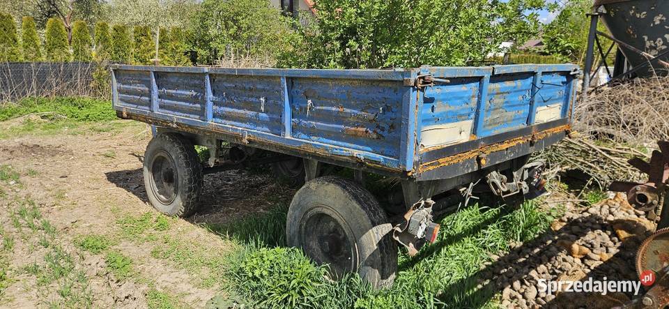 Przyczepa D46 z dokumentami zarejestrowana Miechów