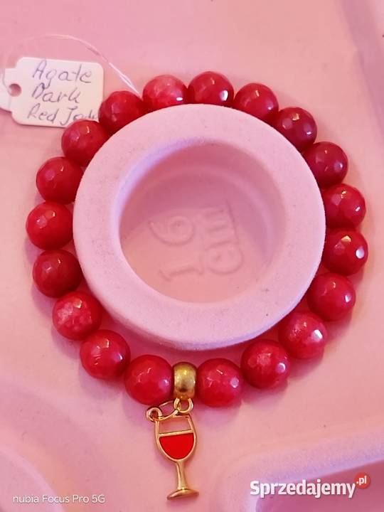 Bransoletka z kamienia Agat Obwód 16 Warszawa sprzedam