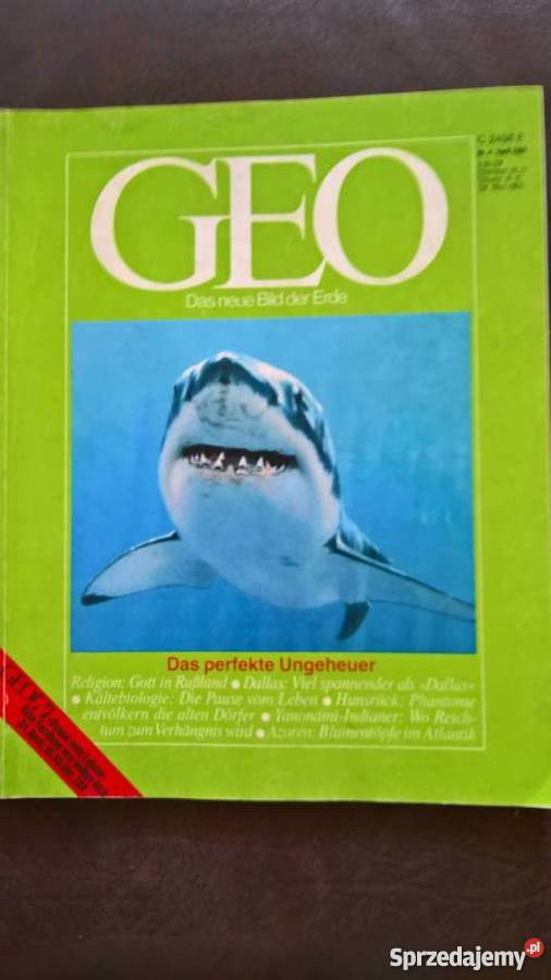 Czasopismo GEO 1983r Wrocław