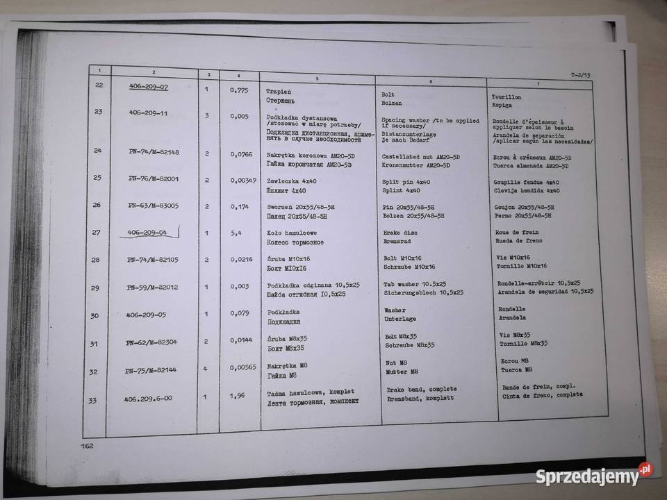 Koparka hydrauliczna kołowa K406 A1 Bumar