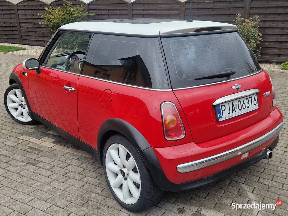 ŚLICZNY Mini Cooper 16 Benzyna StanBDB Klima Sportowy / Coupe