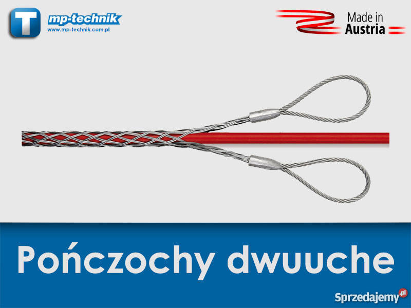 Pończocha kablowa dwuucha otwarta na przewód Jarocin