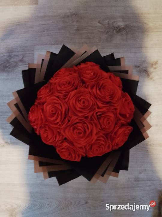 Bukiety wieczne ze wstążki pomorskie Tczew