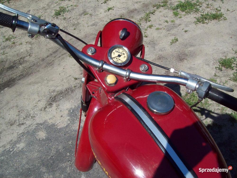 WFM motocykl zabytkowy żółte tablice kupiony w Polsce Pozostałe Warszawa