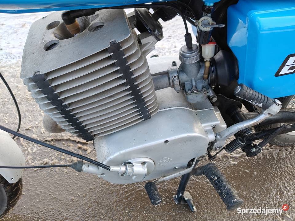 Motocykl MZ ETZ 250 1985r z dokumentami