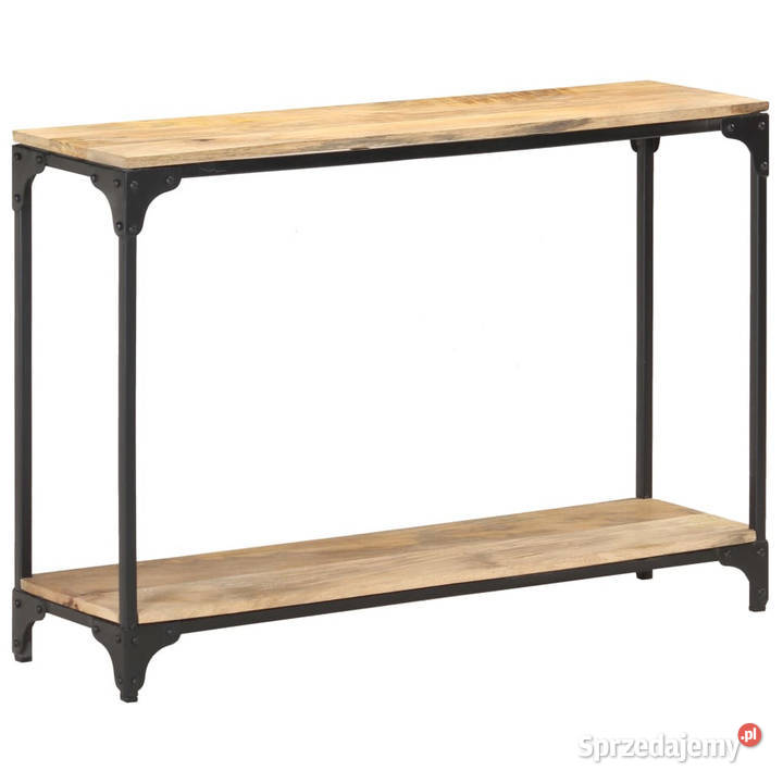 Stolik konsolowy 110 x 30 x 75 lite drewno mango Warszawa