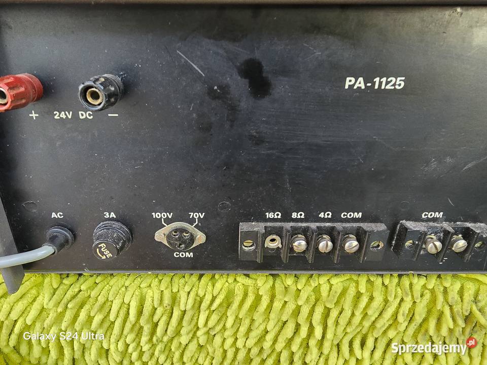 wzmacniacz monacor pa1125 vintage Chełm Śląski sprzedam