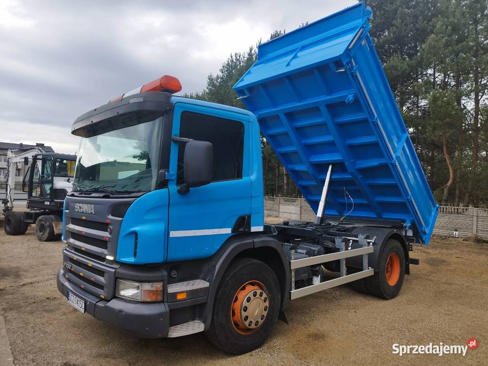 SCANIA P230 Nowa Wywrotka Resor Częstochowa