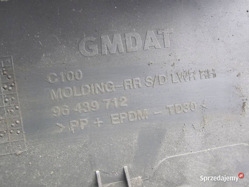 CHEVROLET CAPTIVA I LIFT 13r listwa drzwi prawa świętokrzyskie