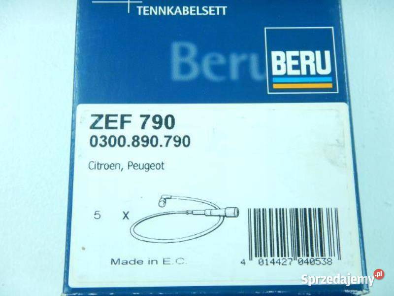 PRZEWÓD ZAPŁONOWY KOMPLET PEUGEOT 309 I II 16 19 Motoryzacja sprzedam