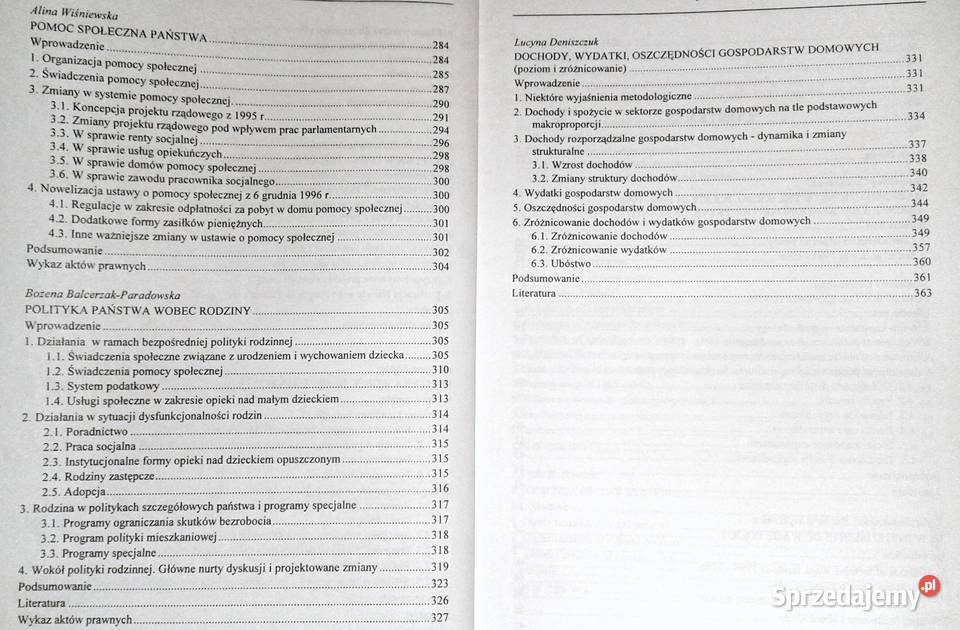 Polityka społeczna w latach 19941996 S miękka Chełm
