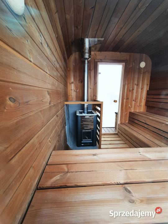 Royal Sauna Beczka Kwadratowa 310 Thermo Sauna Architektura ogrodowa Suwałki