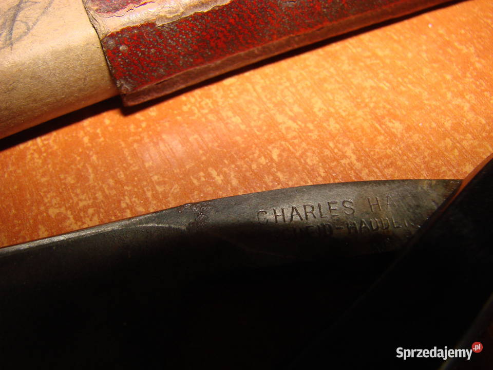 CHARLES HA Scheid hadden stara brzytwa pomorskie Pruszcz Gdański