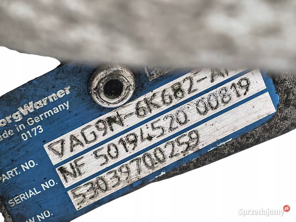 TURBOSPRĘŻARKA Volvo V70 III Ford SMax Galaxy II osobowe Turbosprężarki Chełm