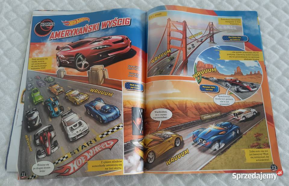 HotWheels 522 2022 Egmont Książeczki dzieci Rok wydania 2022 Książki dla dzieci Czeladź