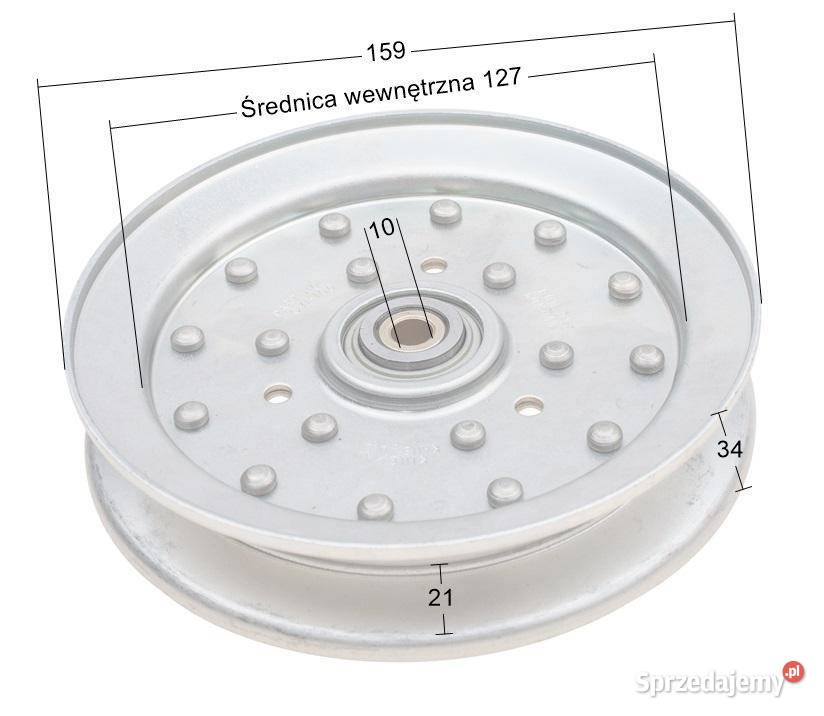 Koło pasowe Ferris napęd jazdy IS700 ISX2200 wielkopolskie