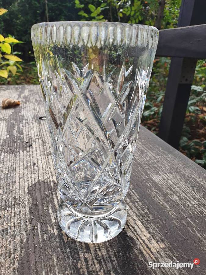 Ciężki kształowy wazon Myszków sprzedam