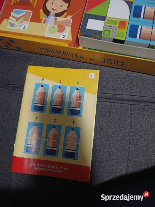matematyka w kostce uczę się bawiąc clementoni Poznań