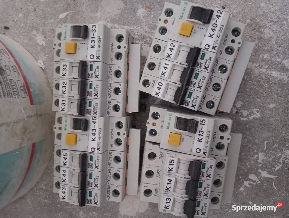 Hager moeller przepięciowka naprądowy wyłącznik Rawa Mazowiecka