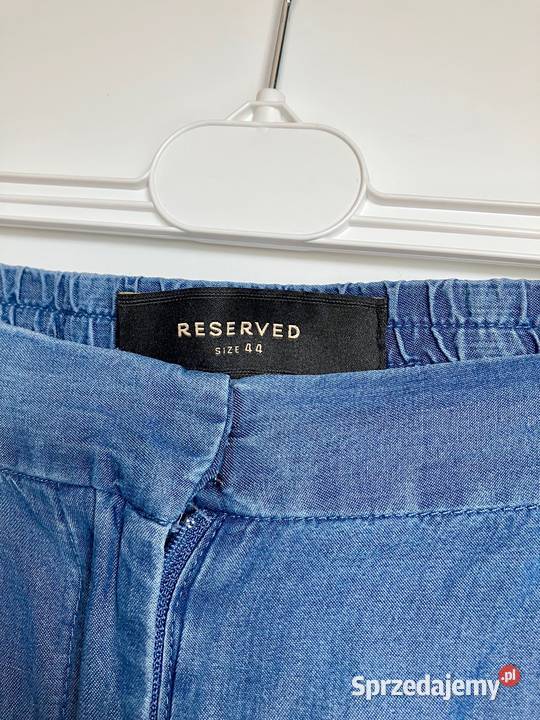 Nowe lekkie spodnie Reserved wiskoza jeans XL Rozmiar 42(XL) podkarpackie Nisko sprzedam