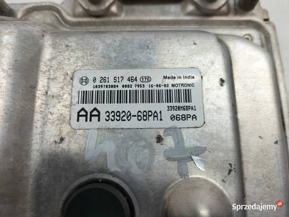 STEROWNIK SILNIKA 3392068PA1 0261S17464 12 B 89 świętokrzyskie
