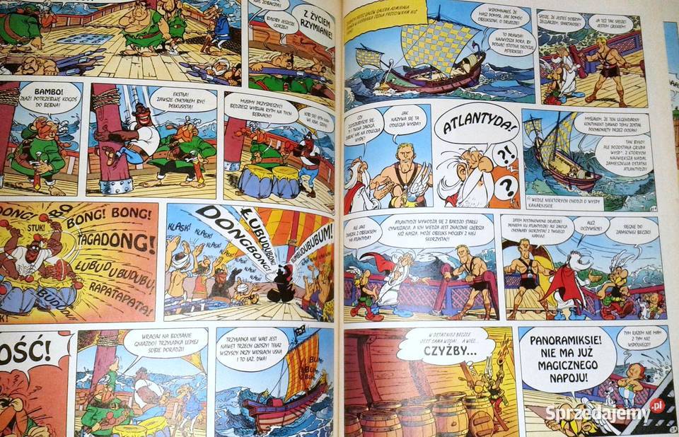 Asteriks Galera Obeliksa 3 30 1997 Albert Uderzo miękka Chełm