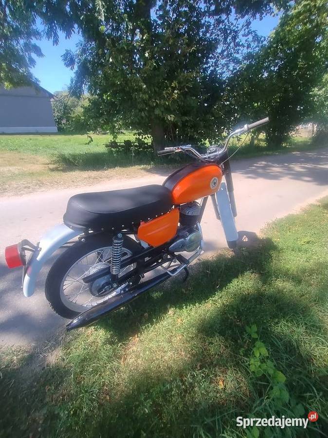 Wsk b3 125 1985 wfm nie SHL iż mz etz ts Romet pomarańczowy Łapy
