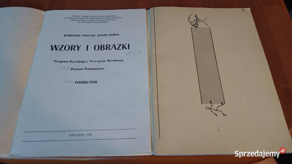 Wzory i obrazki program rozwijający percepcję Książki naukowe i popularnonaukowe Gdańsk