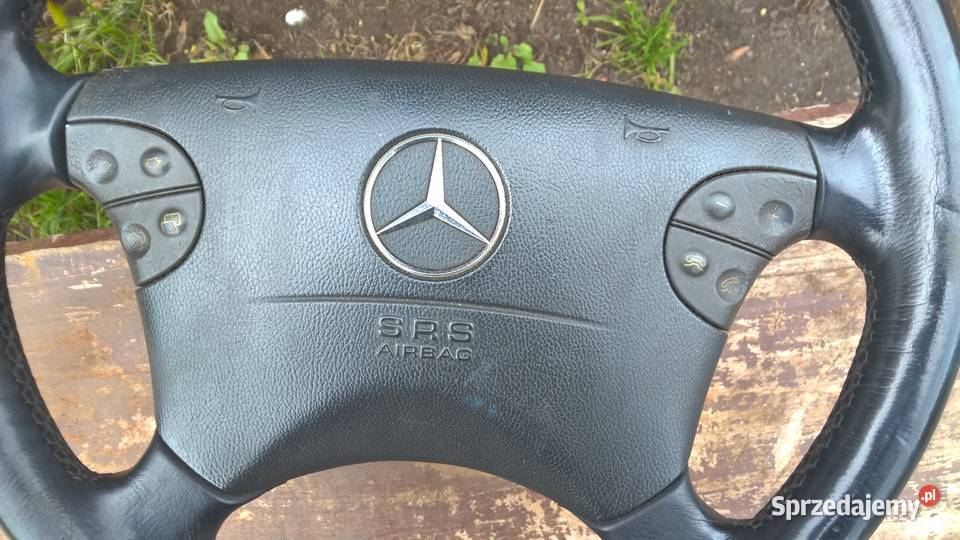 Kierownica skórzana z poduszką airbag Mercedes Kierownice