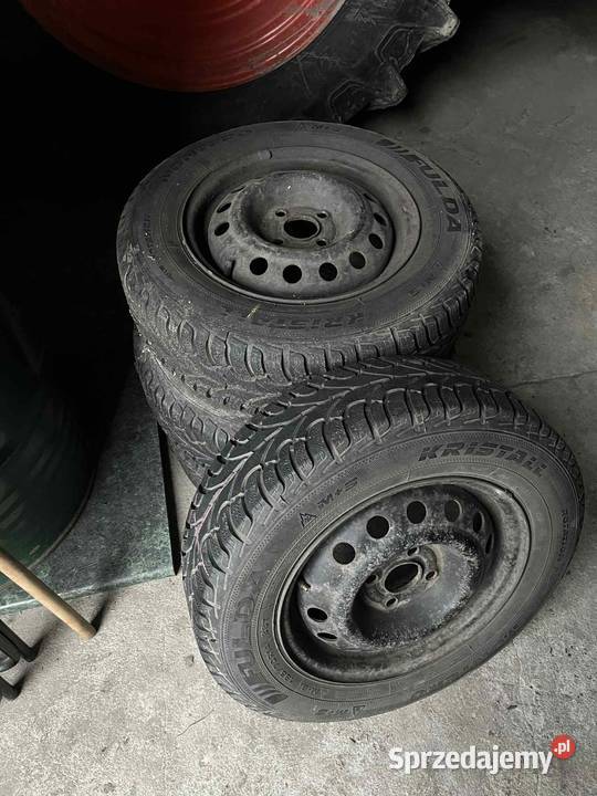 Opony zimowe 18570R14 z Felgami Stalowymi 4x100 185 Błaszki